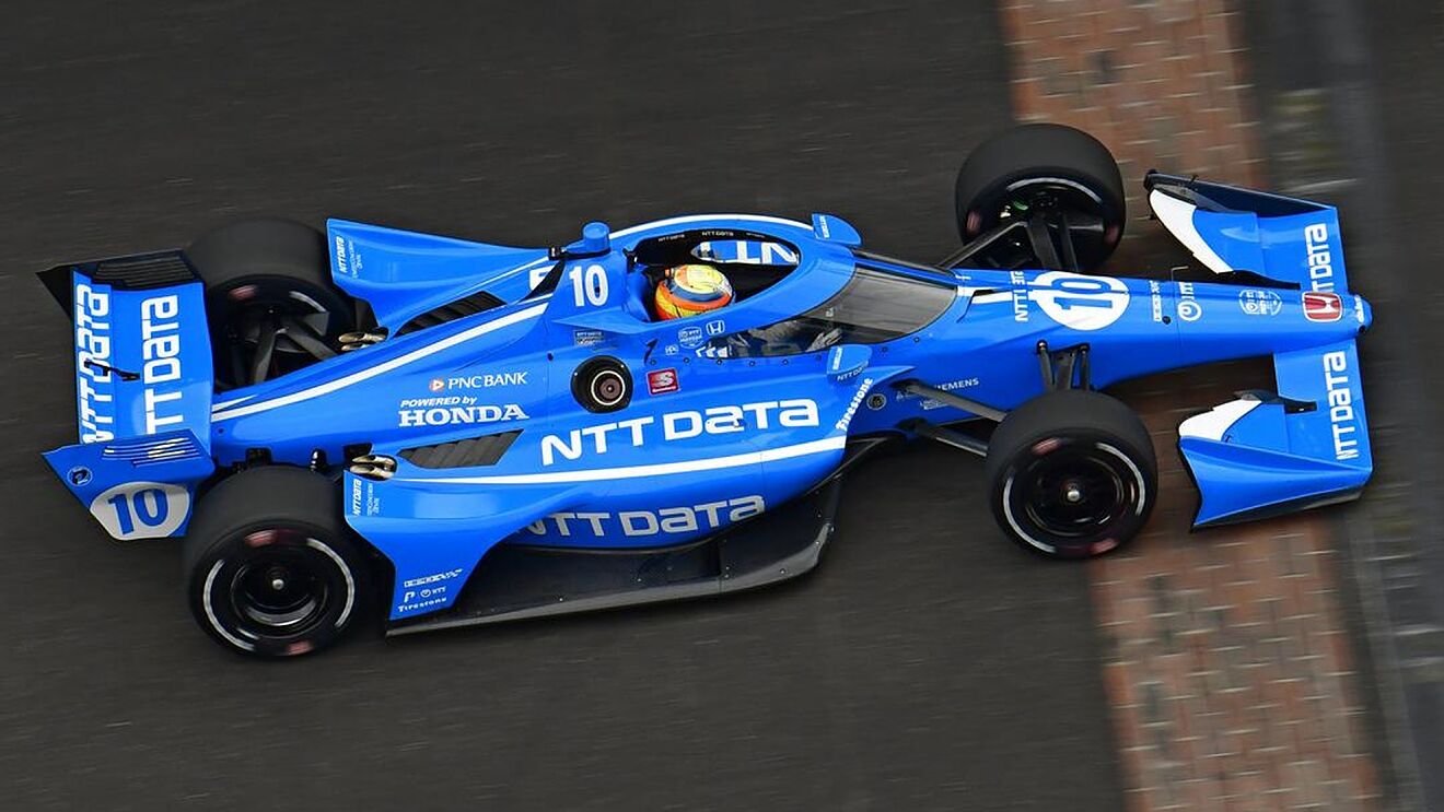 1-2 para Ganassi en prácticas de Indy 500