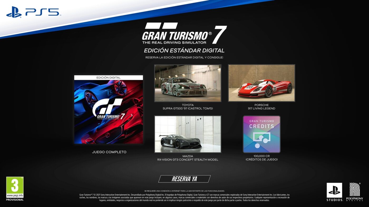 Actualización en Gran Turismo 7